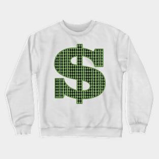 Binary Bag - Binary Lines Crewneck Sweatshirt